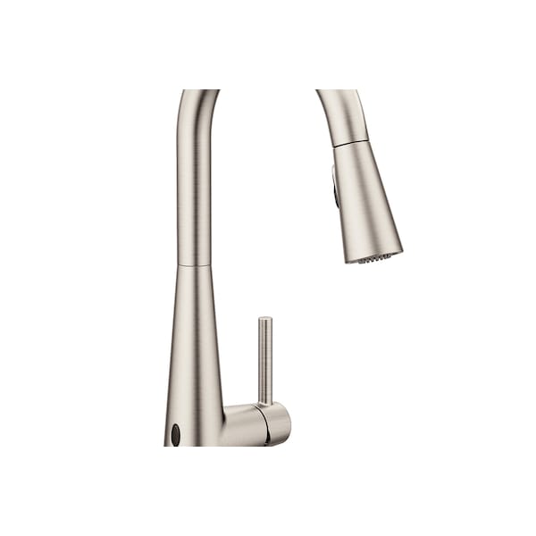 One-Handle Pulldown Kitchen Faucet Spot Resist Stainless